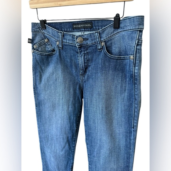 Rock & Republic Ankle Jeans in Denim Blue size 10m - Picture 4 of 8